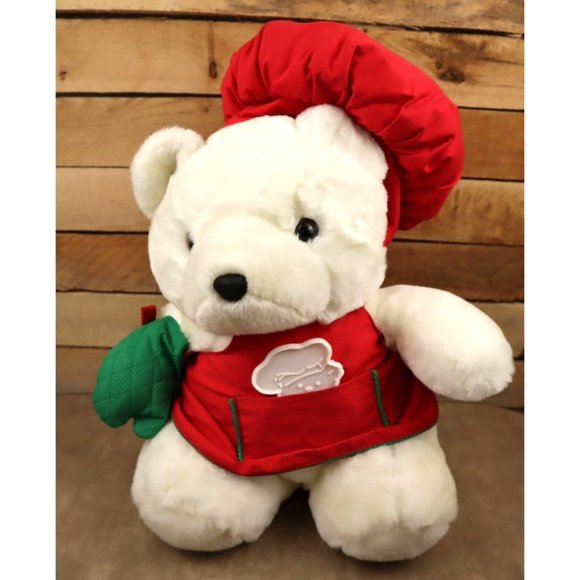 Dayton Hudson Other - Dayton Hudson 1991 Baker Santa Bear w/ Cookie Cutter NO BOOK Vintage Plush